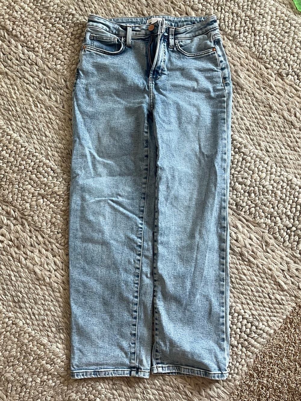LC Lauren Conrad Light Wash Straight-Leg Women's Jeans